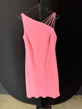 Evan-Picone Rose Strappy Sheath Dress